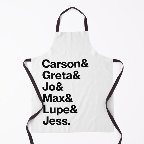 Item preview, Carson & Greta & Jo & Max & Lupe & Jess | A League of Their Own Sapphic Character Names (Black text) designed and sold by landiceleigh.