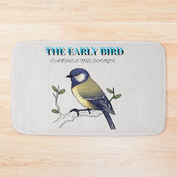 Item preview, The Early Bird Catches The Worm - Proverb designed and sold by LMcDs.