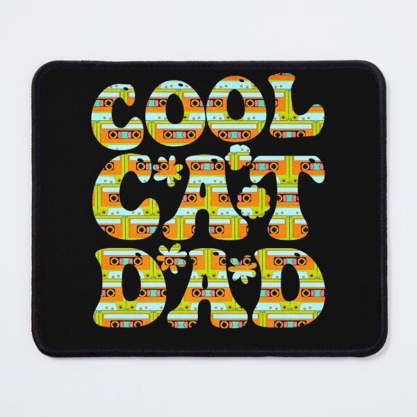 Item preview, Cool Hippie Cat Dad designed and sold by PetSafari.