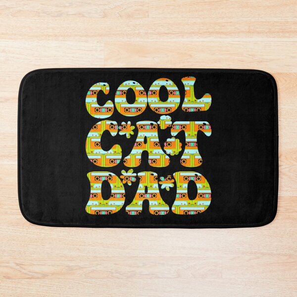 Item preview, Cool Hippie Cat Dad designed and sold by PetSafari.
