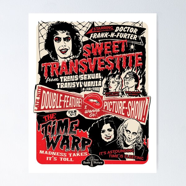 Item preview, Rocky Horror Double Feature Picture Show - Dr. Frank-n-Furter designed and sold by PistolPete315.