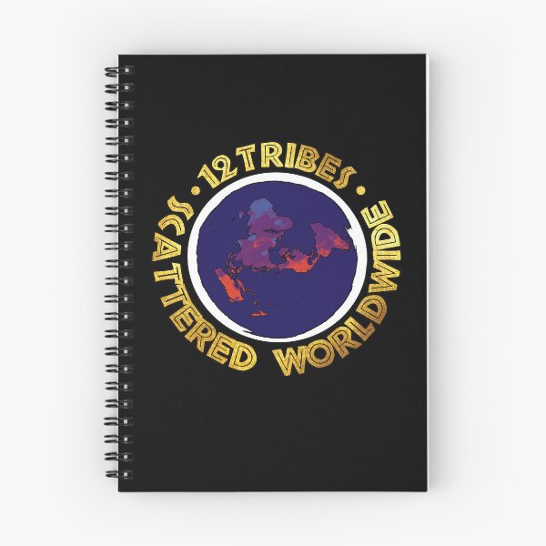 Item preview, 12 Tribes Scattered Worldwide (Flat Earth) designed and sold by Yachad.