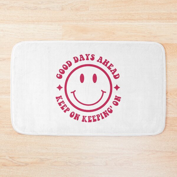Item preview, Good Days Ahead Keep On Keeping' On Retro Smile Happy Face  designed and sold by Leader Shirts.