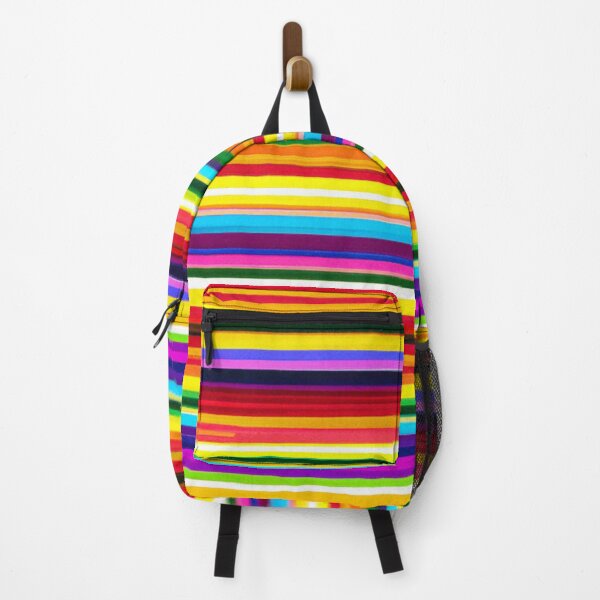 Item preview, Multi Colored Stripe Pattern designed and sold by calibrit.