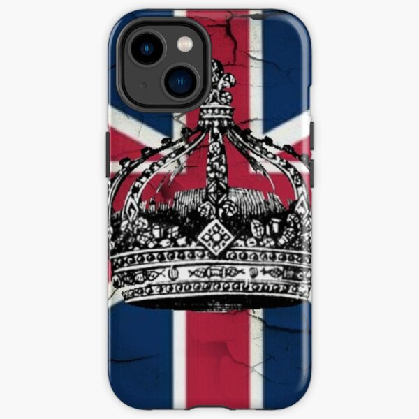 British union jack flag jubilee vintage crown  iPhone Tough Case