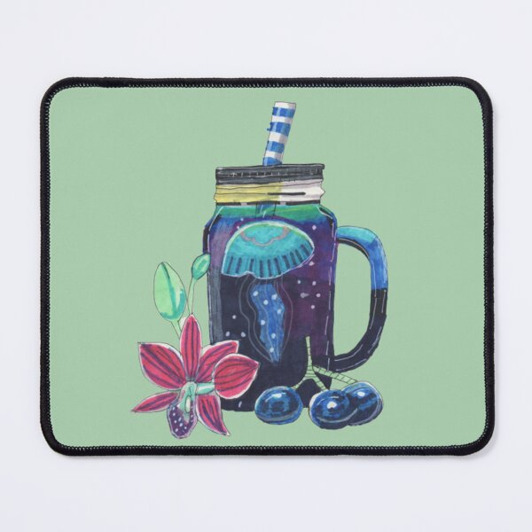 Item preview, Drink with Jellyfish designed and sold by mila-ola.