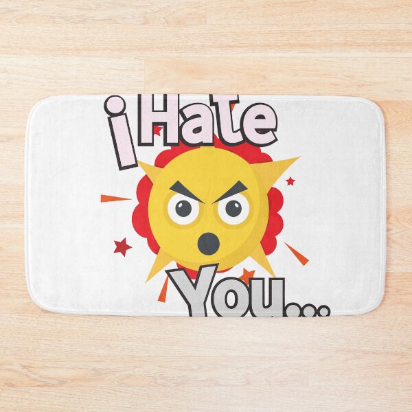 Item preview, Angry I hate you emoji Sticker designed and sold by TheCreativeFab.