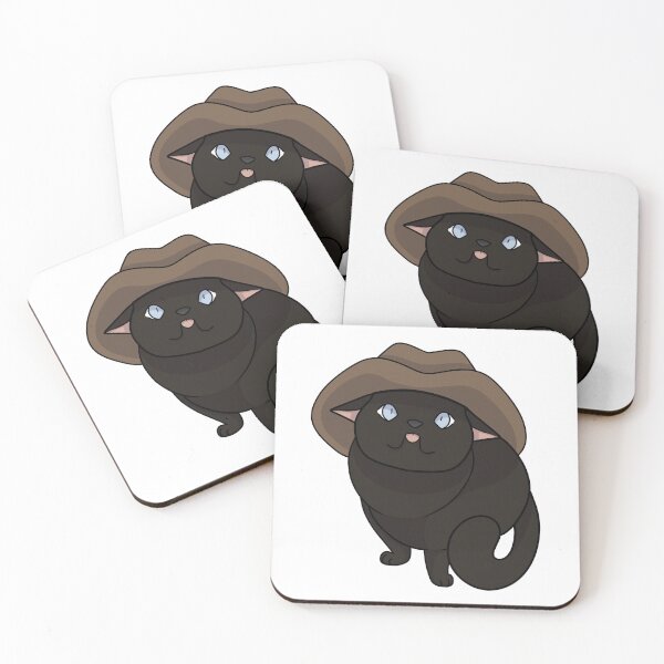 Item preview, Cowboy! Black Cat Cowboy Hat designed and sold by TaterTittles.