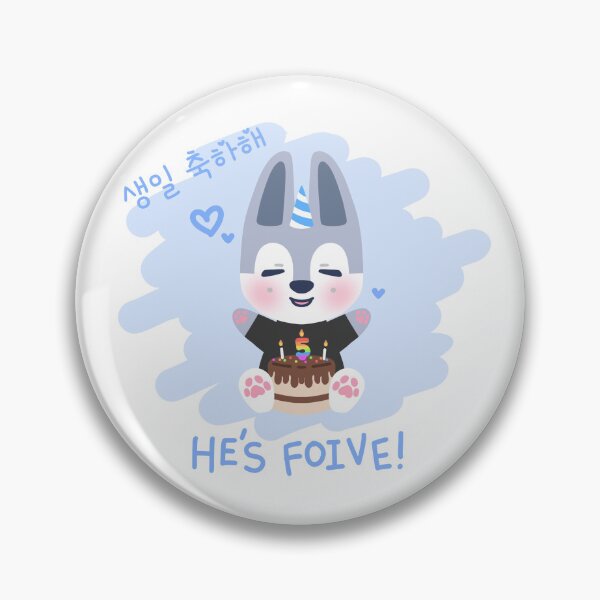 Item preview, Happy Birthday Wolf Chan designed and sold by bvnnyco.
