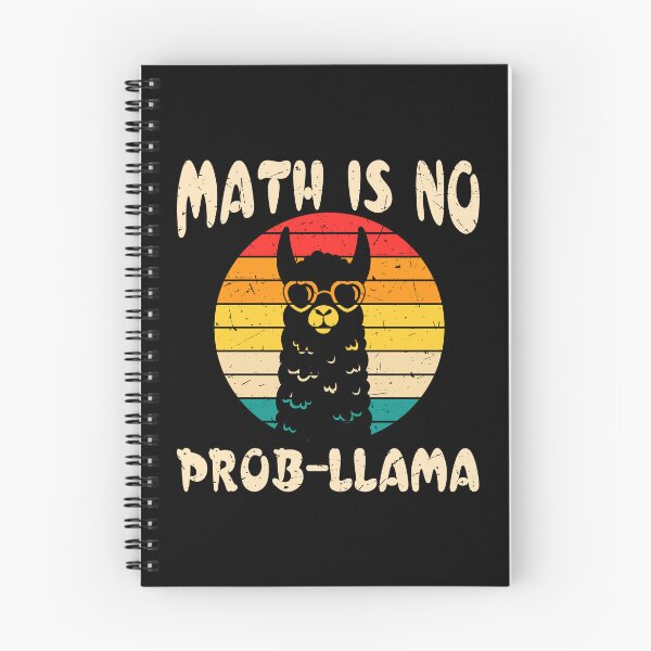 Item preview, Math is no prob llama designed and sold by JoRealm.