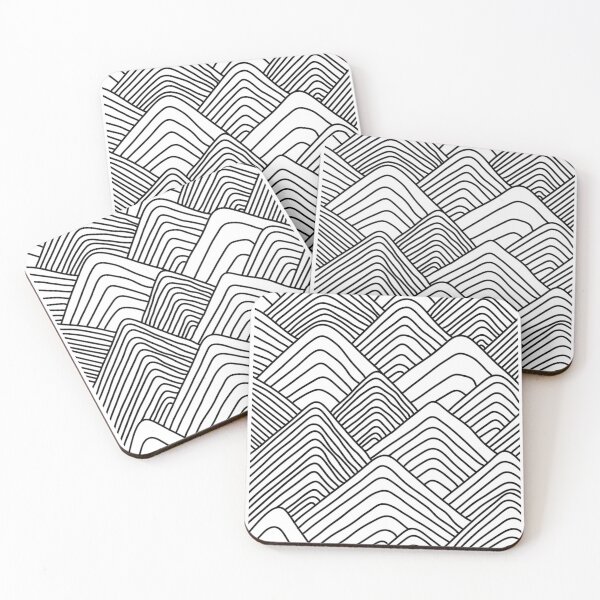 Item preview, Black and white Mountains designed and sold by Clumsy People.