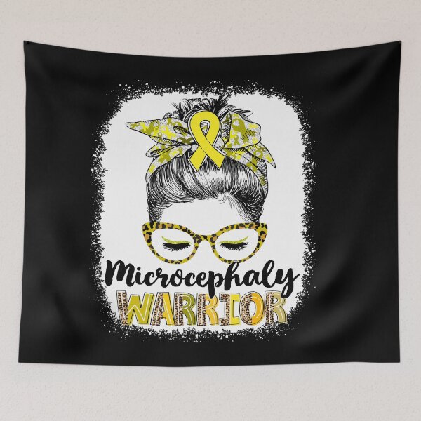 Item preview, Messy Bun Leopard Microcephaly Warrior designed and sold by rechardtee.
