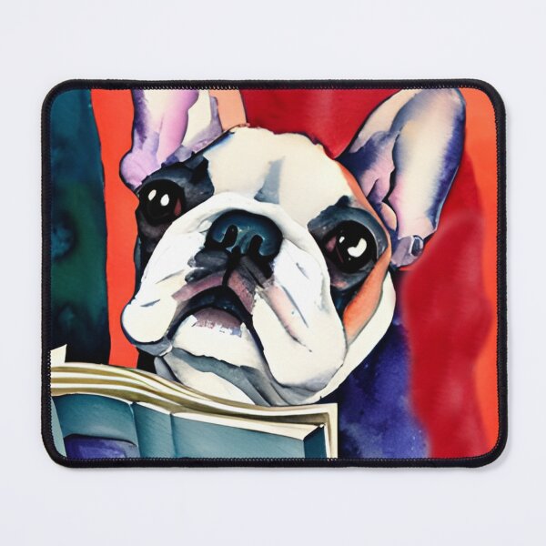 Item preview, French Bulldog Reading a Book designed and sold by GwendolynFrost.