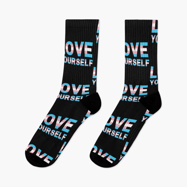 Artikelvorschau, Trans Flag Love Yourself entworfen und verkauft von turnipjoestudio.