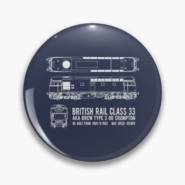 Item preview, British Rail Class 33 BRCW Type 3 Crompton Locomotive Blueprint Diagram Gift designed and sold by Maljonic.