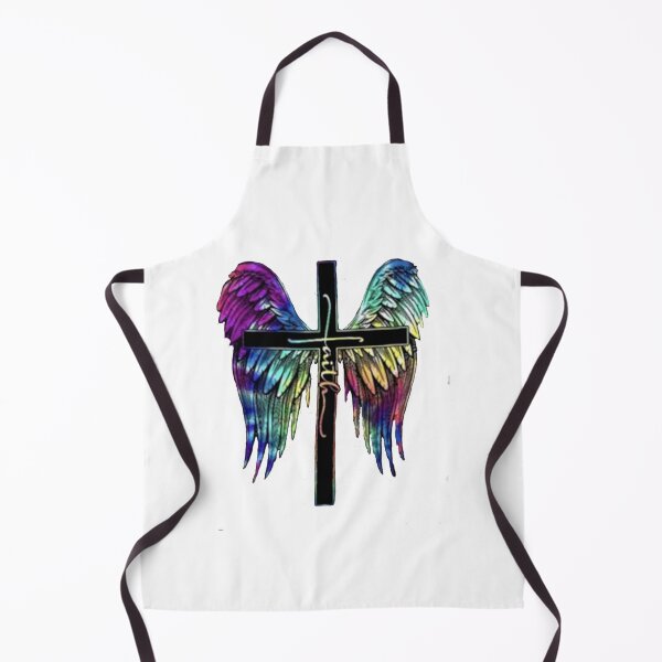 Item preview, Angel Wing Cross of Faith designed and sold by Rowena Jones.