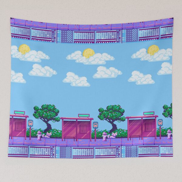 Item preview, sunny pixel art designed and sold by TheMillusion.