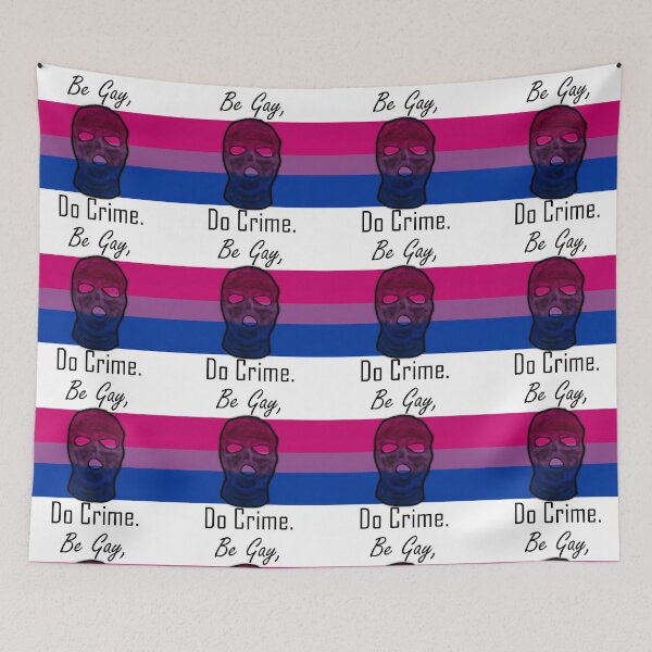 Item preview, Be Gay Do Crime (Bi2B) designed and sold by SamIsWhat8.