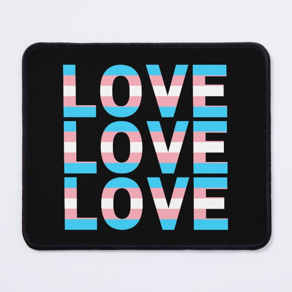 Artikelvorschau, Trans Flag Love entworfen und verkauft von turnipjoestudio.