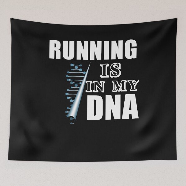 Aperçu de l'œuvre Running is In My DNA créée et vendue par manardesign.