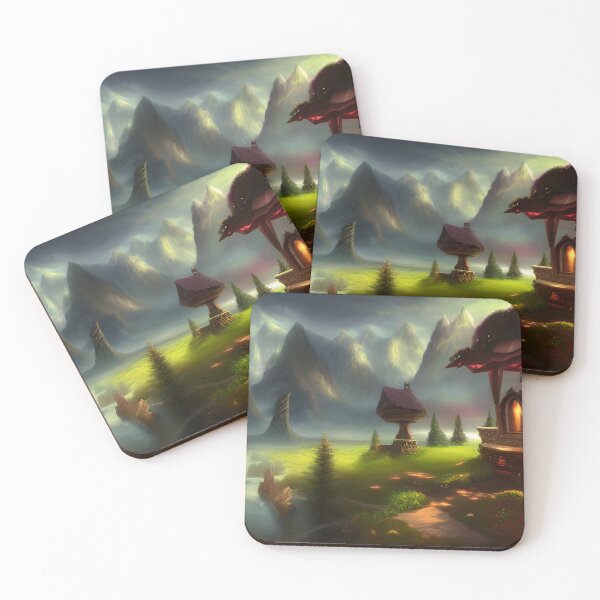 Item preview, Dreary Fantasy Scenery designed and sold by SurizonDesigns.