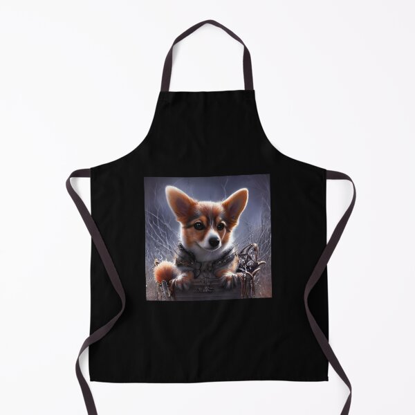 Artikelvorschau, AI Generated Art, Halloween/Fall Puppy entworfen und verkauft von RabbitHoleMI.