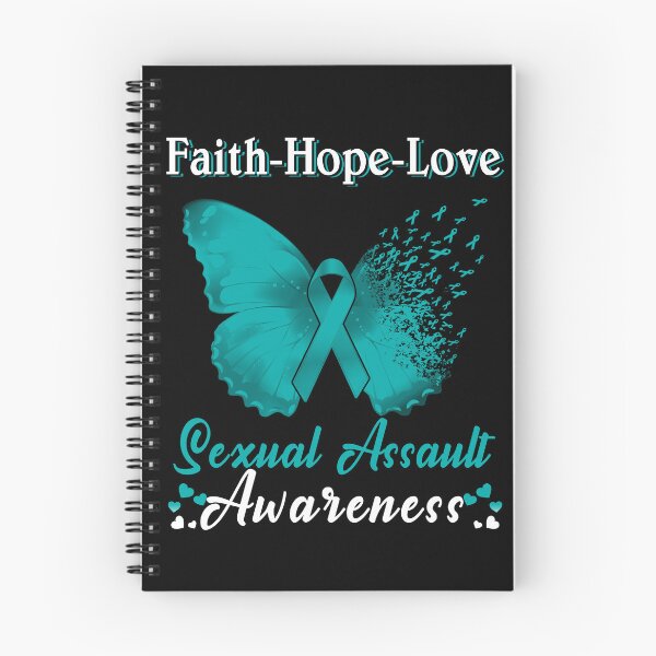 Item preview, Faith Hope Love Butterfly Sexual Assault Awareness designed and sold by Gillosina.