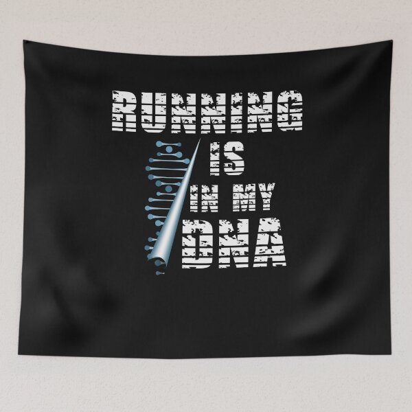 Aperçu de l'œuvre Running is In My DNA créée et vendue par manardesign.