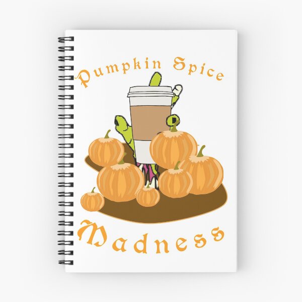 Item preview, Pumpkin Spice Madness (Version no.1) designed and sold by StickerMeHappy.