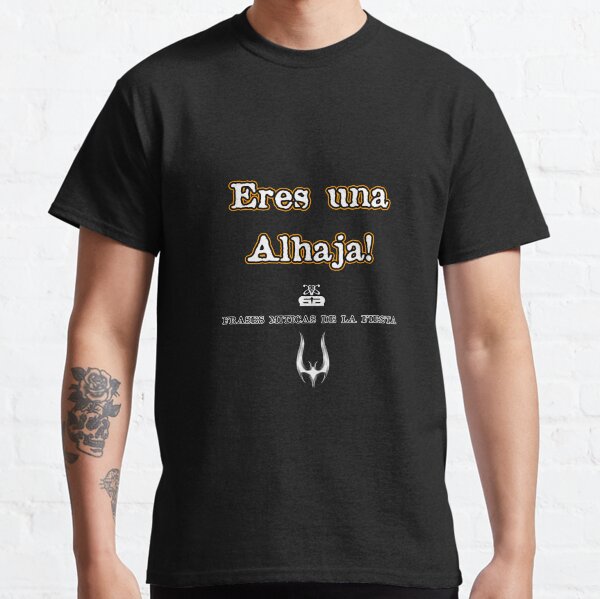 001)SOLOFrases-art-eddyscap Camiseta clásica