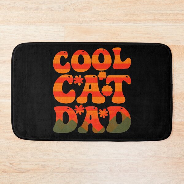 Item preview, Groovy Cat Dad T Shirt designed and sold by PetSafari.