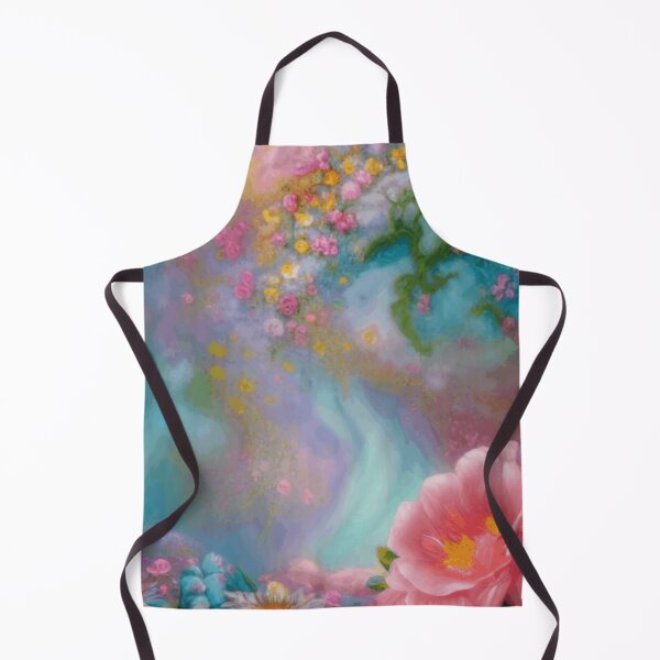 Item preview, Fantasy Flowers Painted In Pink And Turquoise Watercolor Vintage Botanical Garden Flowers designed and sold by IZiets.