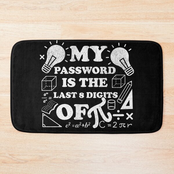 Item preview, my password is the last 8 digits of pi designed and sold by JoRealm.