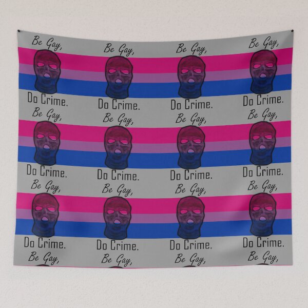 Item preview, Be Gay Do Crime (Bi2C) designed and sold by SamIsWhat8.