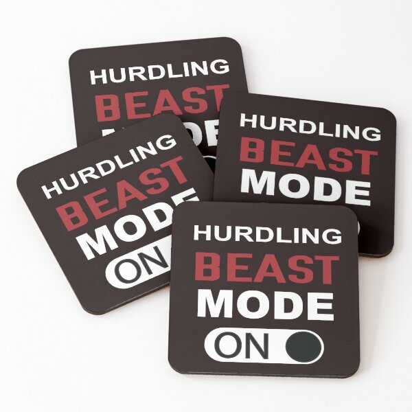 Item preview, Hurdling Beast Mode On, Funny Hurdling Sport, Hurdler designed and sold by Aerial Addicts.