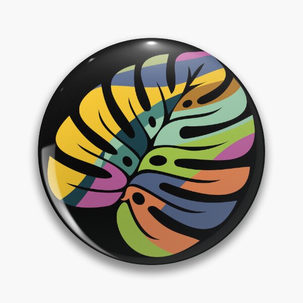 Item preview, Colorful monstera designed and sold by Noma17.