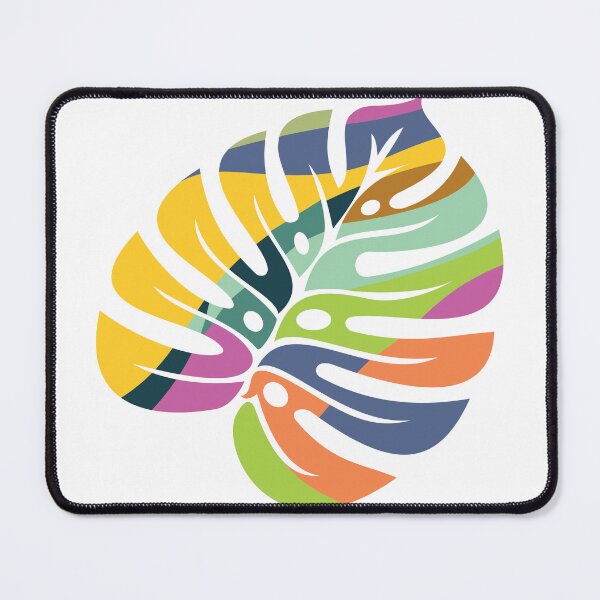 Item preview, Colorful monstera designed and sold by Noma17.