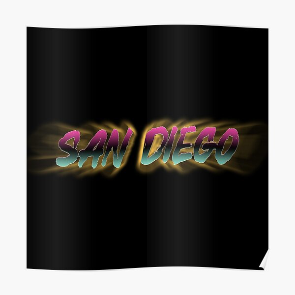 San Diego City Connect A Poster for Sale by Veraukoion