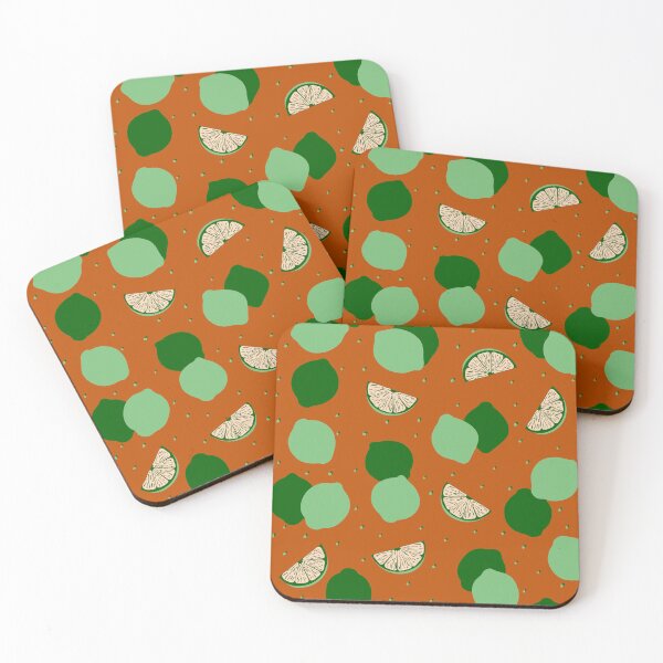 Item preview, Green Lime Fruit Pattern designed and sold by Hic21.