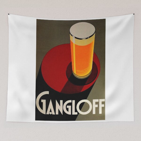 Item preview, Red Gangloff Beer Big Glass Light Ale Lager Pilsen designed and sold by cetranes.