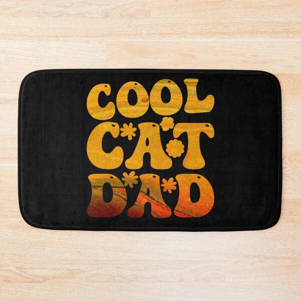 Item preview, Groovy Cat Dad T Shirt designed and sold by PetSafari.