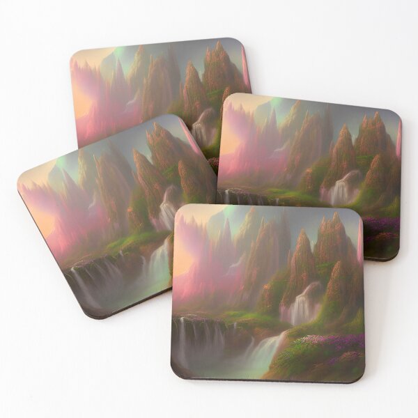 Item preview, Unbelievable Colorful Fantasy Scenery Painting designed and sold by SurizonDesigns.