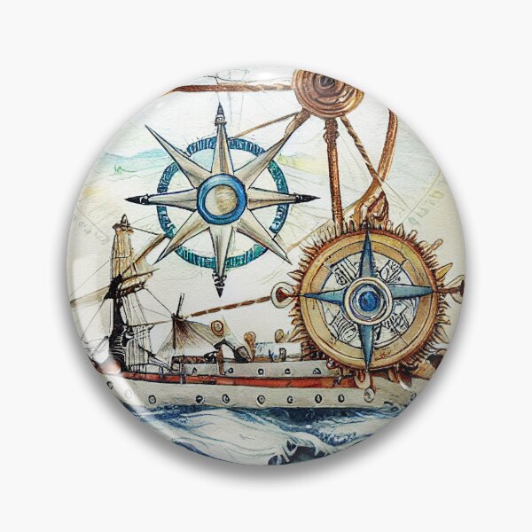 Item preview, Nautical Style Illustration designed and sold by recollectionsv.