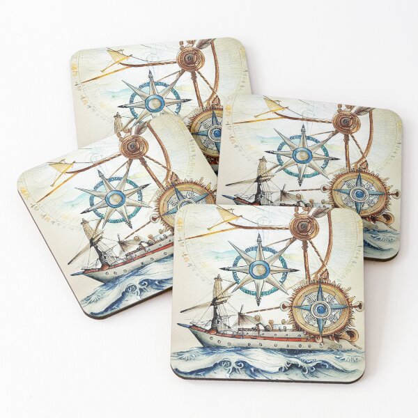 Item preview, Nautical Style Illustration designed and sold by recollectionsv.