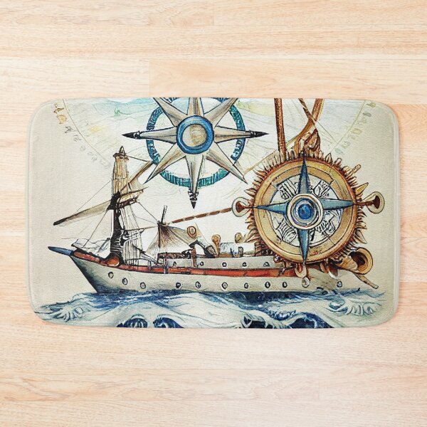 Item preview, Nautical Style Illustration designed and sold by recollectionsv.