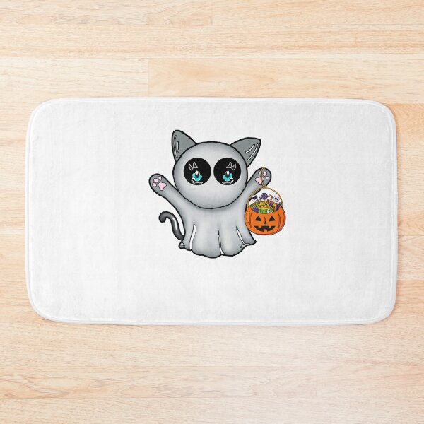 Item preview, Kawaii Ghost Cat designed and sold by GarnersDesigns.