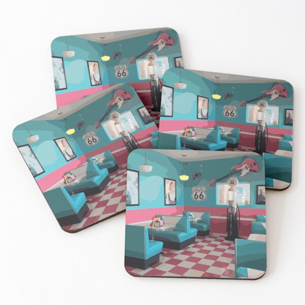 Item preview, 1950 Diner Print designed and sold by Aliyahjc.