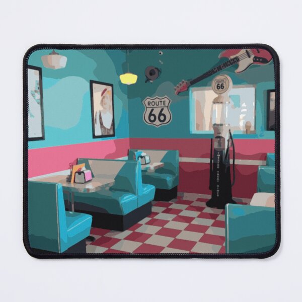 Item preview, 1950 Diner Print designed and sold by Aliyahjc.