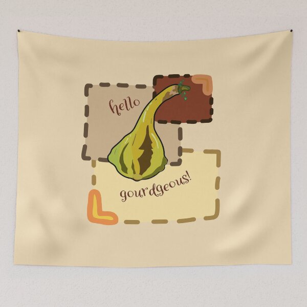 Item preview, hello gourdgeous! designed and sold by dottydoodles.