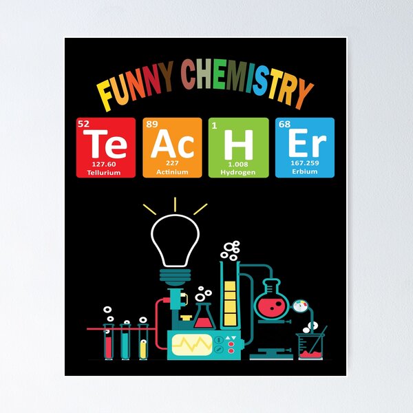 Funny chemistry classroom posters and teacher gifts - Vol.1